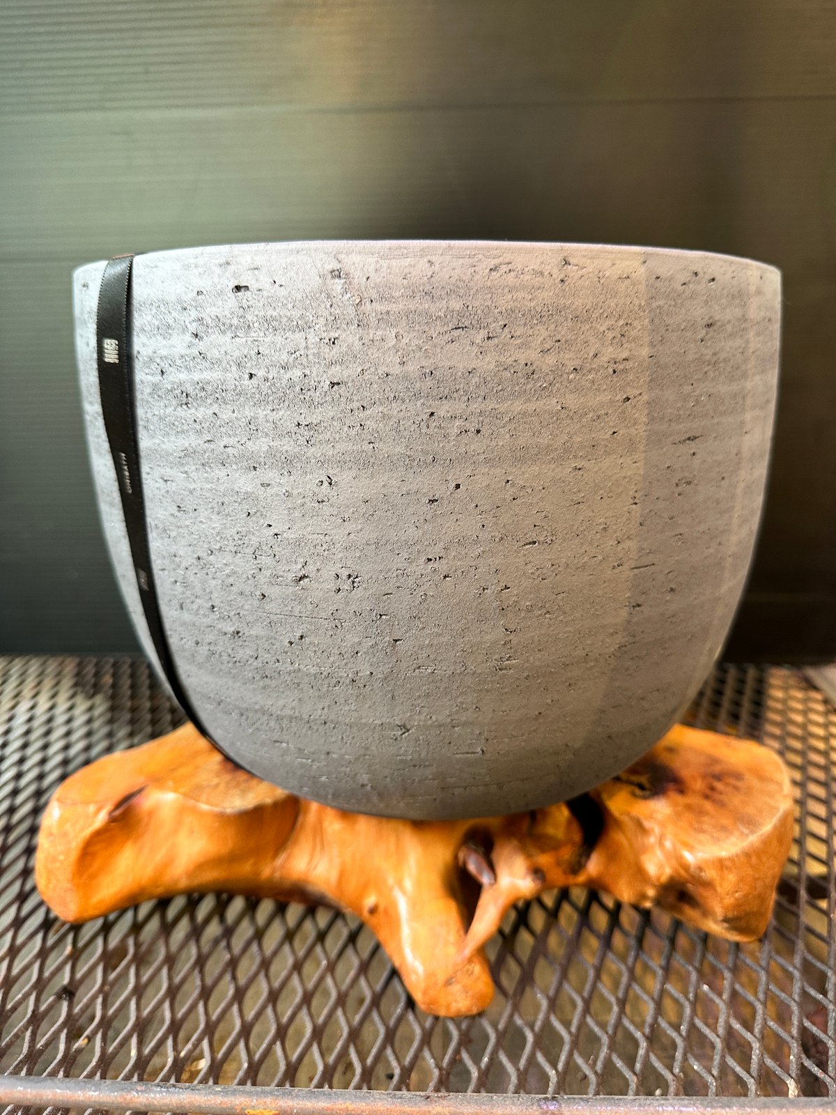 みやび鉢 深型「黒帯」25φ×H19cm | FLORESTA's STORE