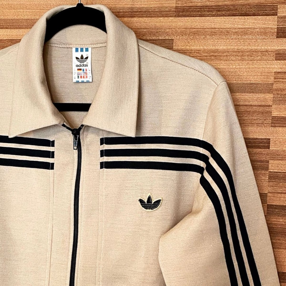 超希少 ビッグサイズ 70s〜80s adidas 西ドイツ製 ガイコツジャージ