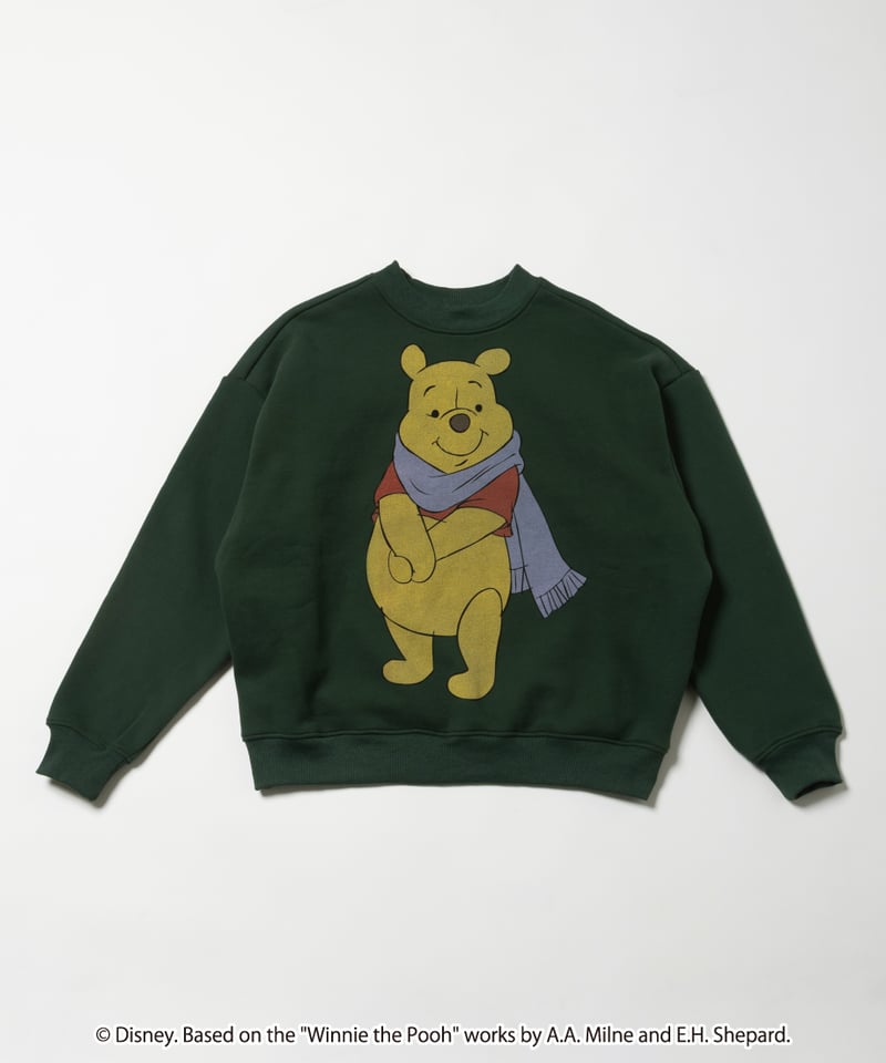 Winnie The Pooh sweatshirt / green | Tostalgic