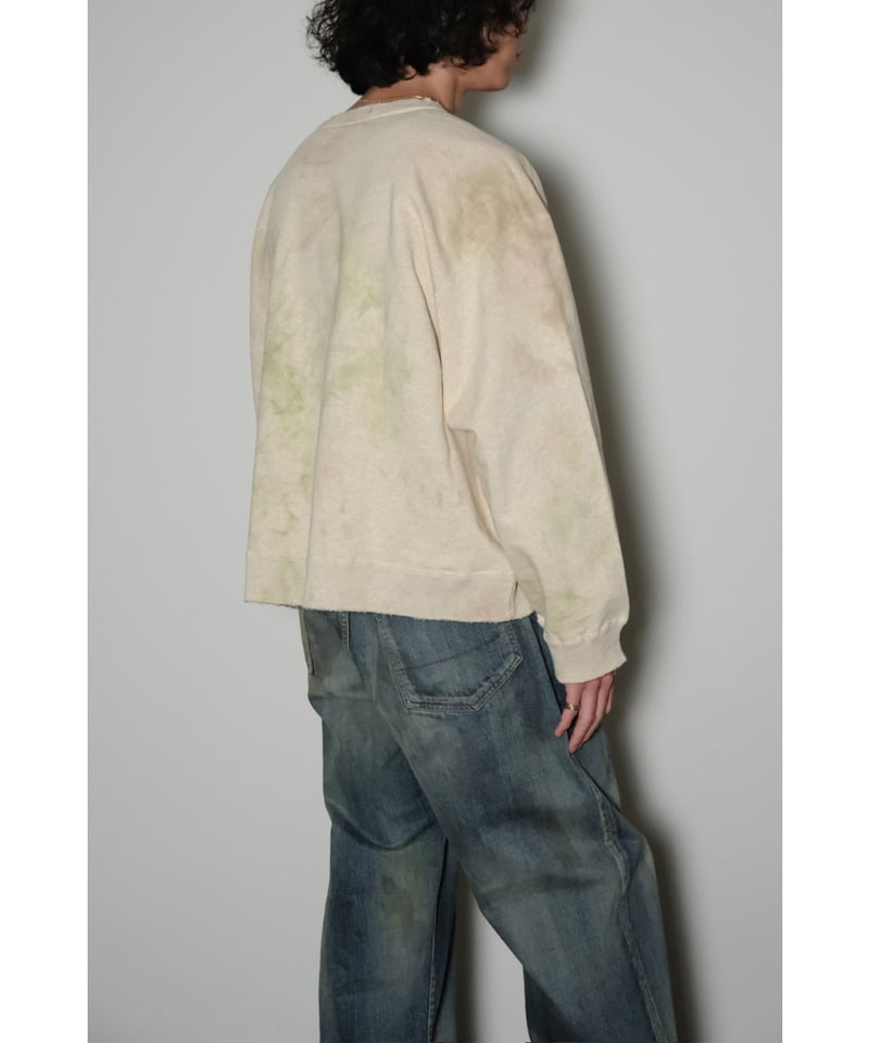 ANCELLM MARBLING SWEAT SHIRT | MusterWerk Sud.