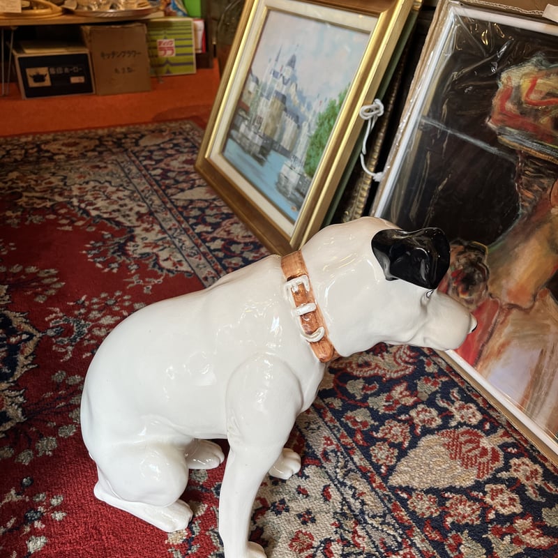 Victor犬 ビクター犬 ニッパー君 陶器製 | アンティーク家具と喫茶