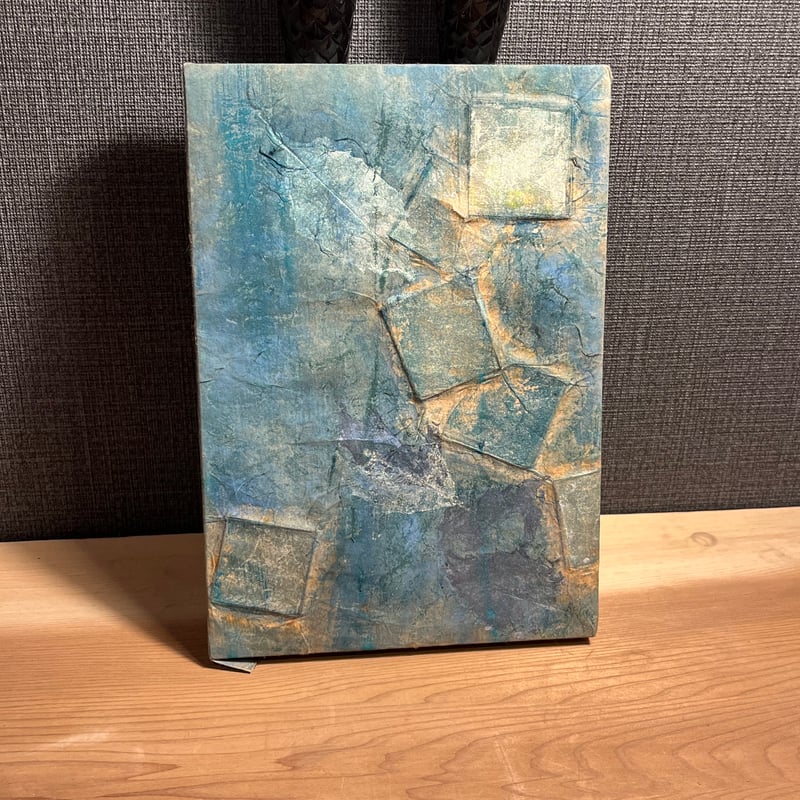 現代アート 作品名不明 抽象画 | アンティーク家具と喫茶キャバレーの