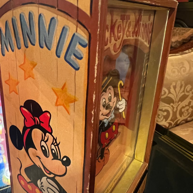ジャンク品】ミッキーマウスのオルゴール | アンティーク家具と喫茶