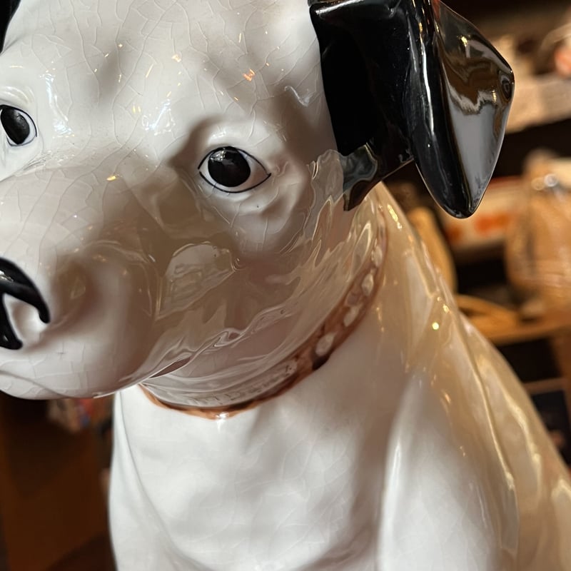 Victor犬 ビクター犬 ニッパー君 陶器製 | アンティーク家具と喫茶