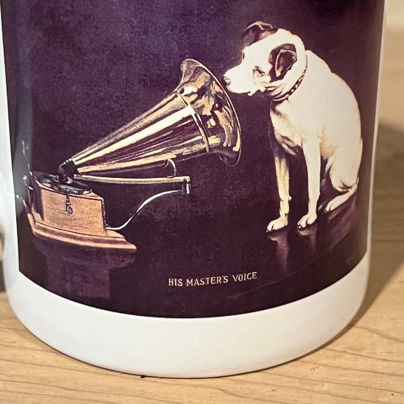 ビクター犬マグカップ ニッパー犬 | アンティーク家具と喫茶キャバレー
