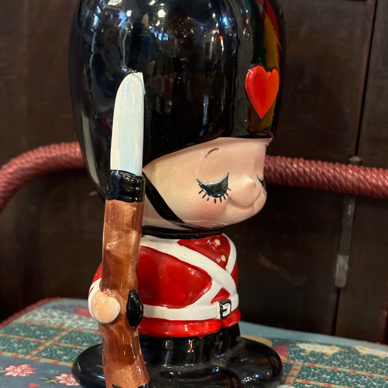 内藤ルネ RUNE レトロ 兵隊さん 貯金箱 | アンティーク家具と喫茶