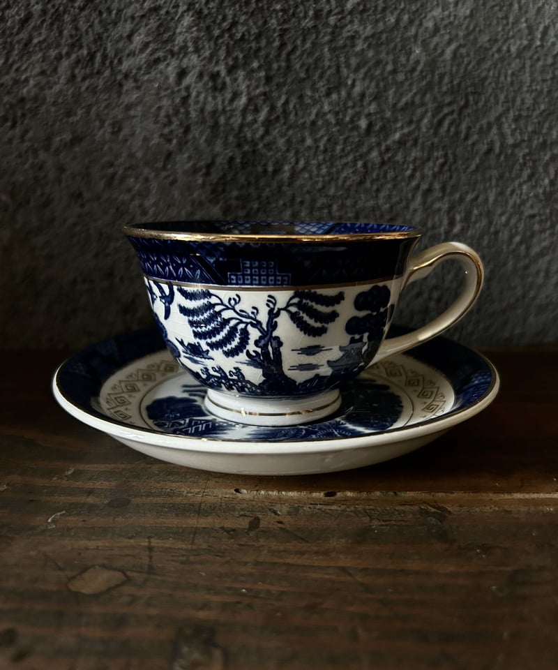 コーヒーカップX/NIKKO/青絵/クラシック | 骨董・アンティークの