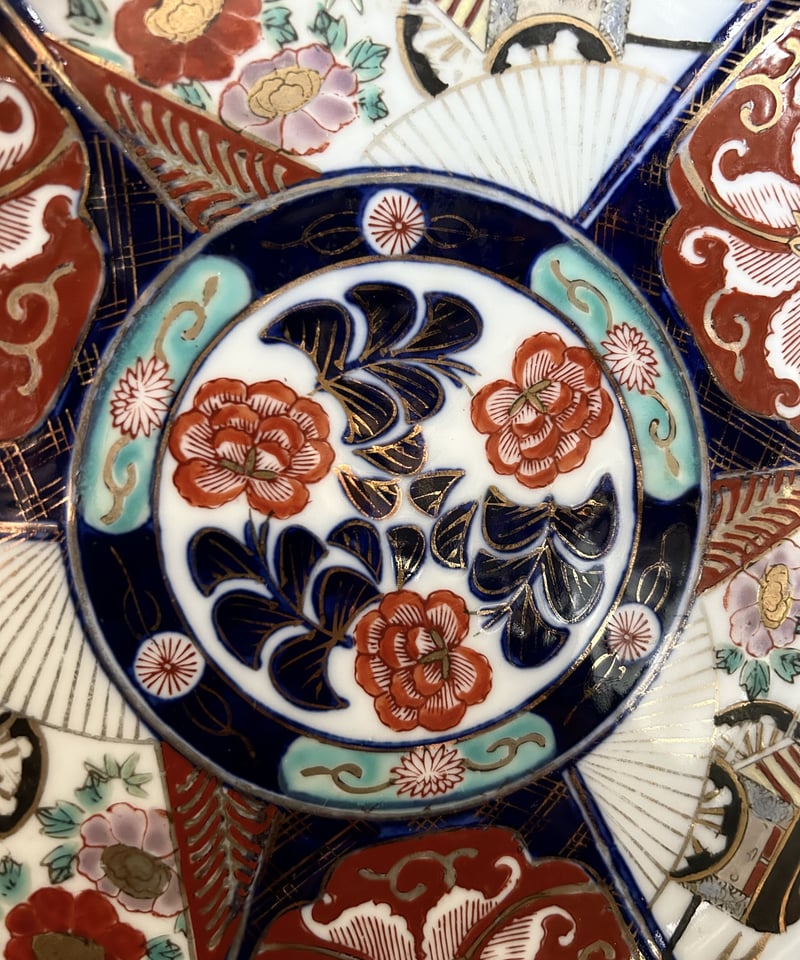 有田焼の大皿C/骨董/食器/花柄 | 骨董・アンティークのオンライン