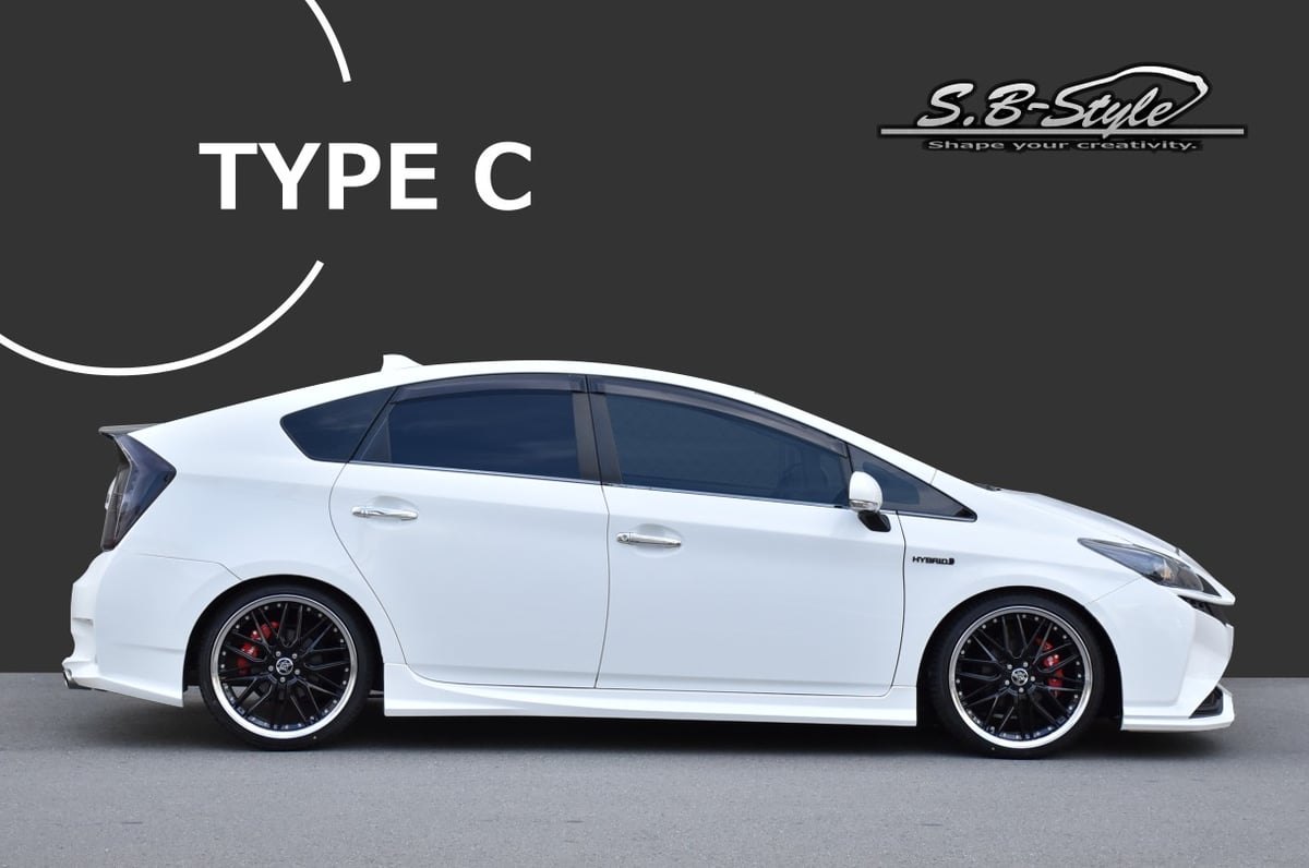 ZVW30 プリウス ダウンサスTYPE S,A,B,C4種からお選びください。 4本