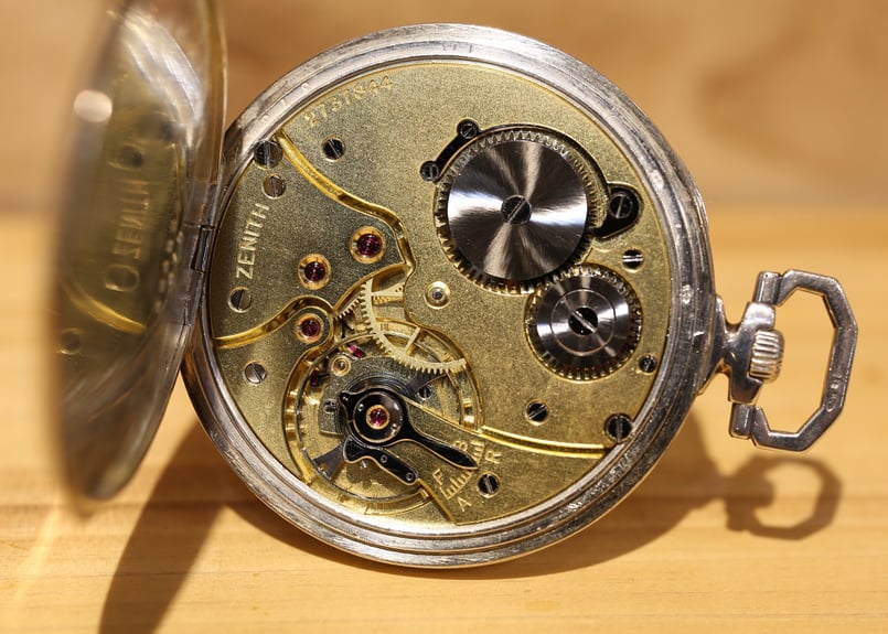 AY-21B ゼニス ZENTH 懐中時計 シルバーケース | アンティークウォッチ