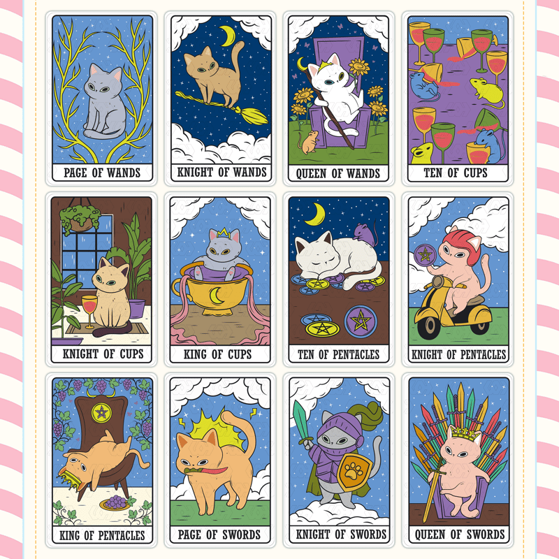 のんびり猫のタロットカード (正規品・希少) | タロクル｜TaroCle