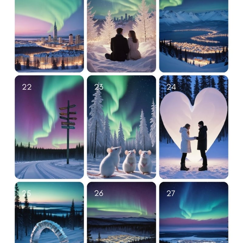 オーロラルノルマンカード｜作者直輸入・希少デッキ | タロクル