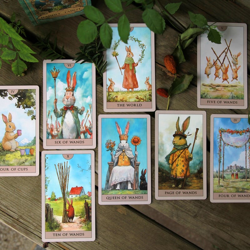 ラビットタロットカード (Rabbit Tarot) ｜作者直輸入・希少デッキ