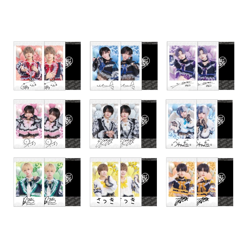 絶対！絶対！超愛されたい！】チェキ風トレカ（全18種・ランダム