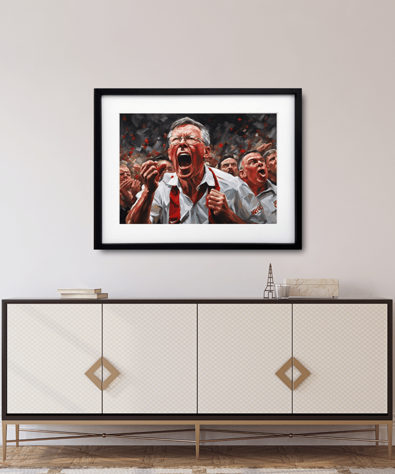 Sir Alex｜アレックスファーガソン監督アートポスター｜マンチェスター