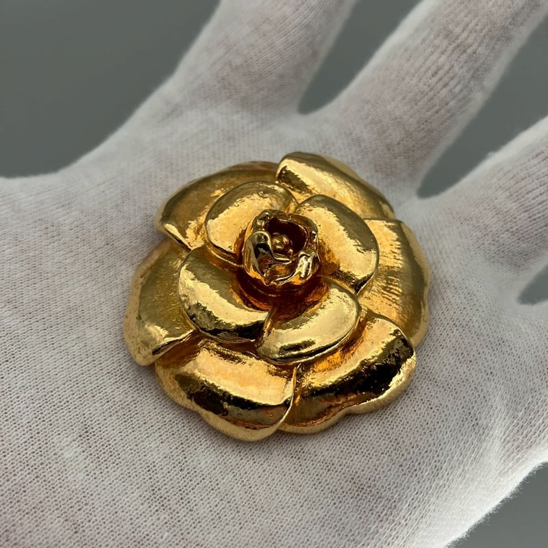 CHANEL (シャネル) ヴィンテージ カメリア ブローチ | Cattleya Vintage