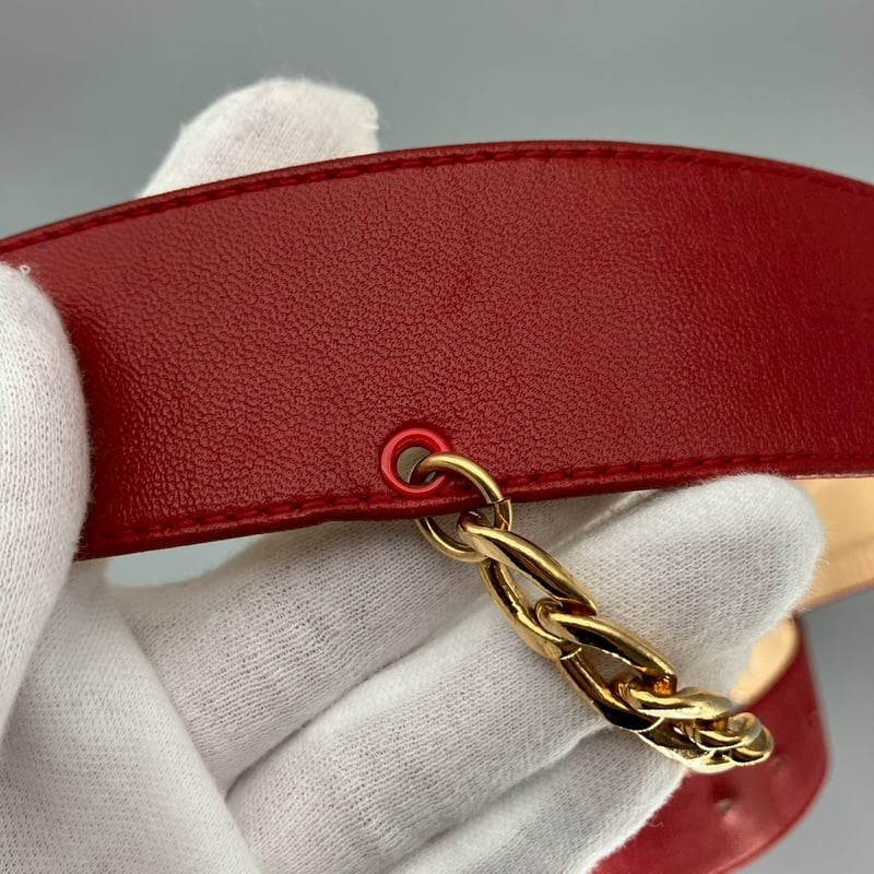 CHANEL (シャネル) ヴィンテージ ココマーク ロゴ チェーン ベルト