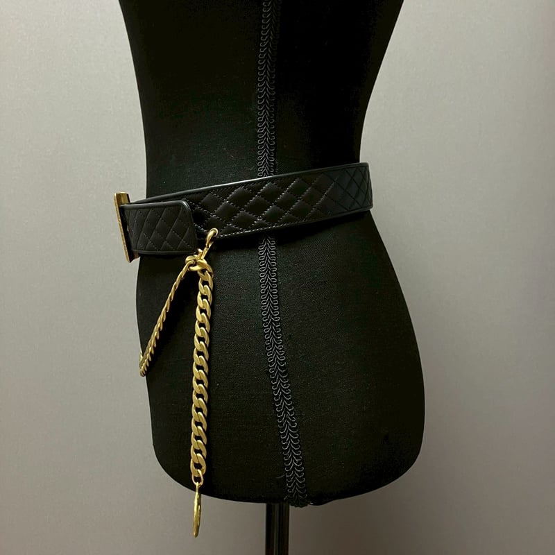 CHANEL (シャネル) ヴィンテージ マトラッセ チェーン ベルト