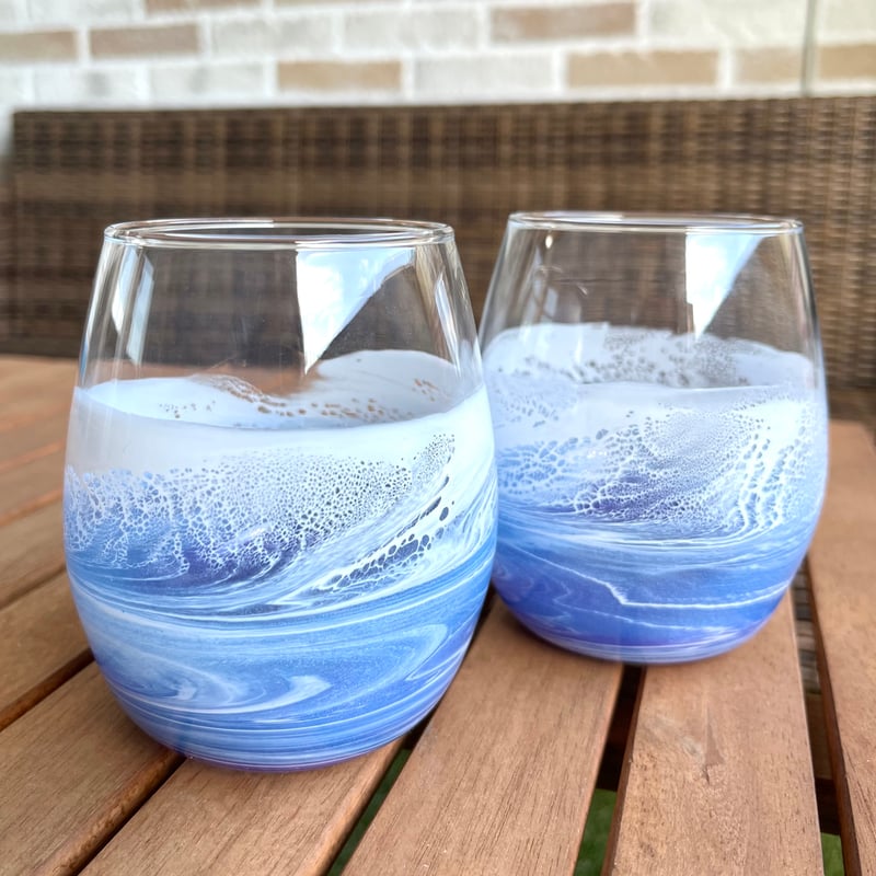 海レジンアート【オーシャングラス】330ml / 1個 | Alpha Ocean Art S