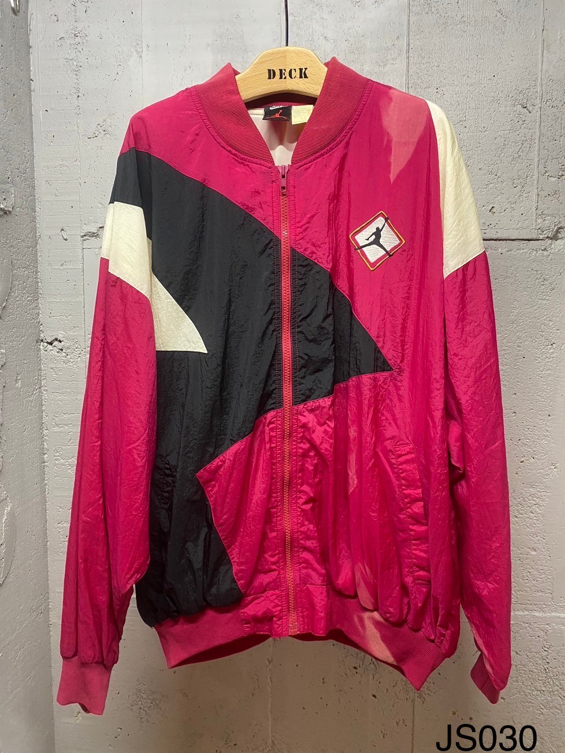 90s vintage NIKE ジョーダン ナイロンジャケット ピンク JS030 | DECK
