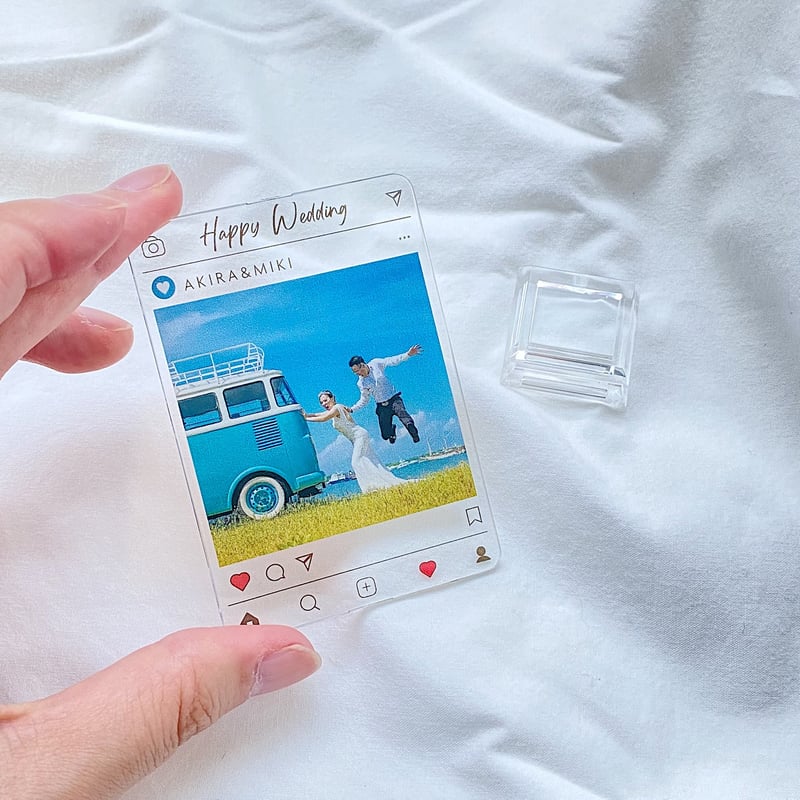 Insta風｜クリアカード | p-plus