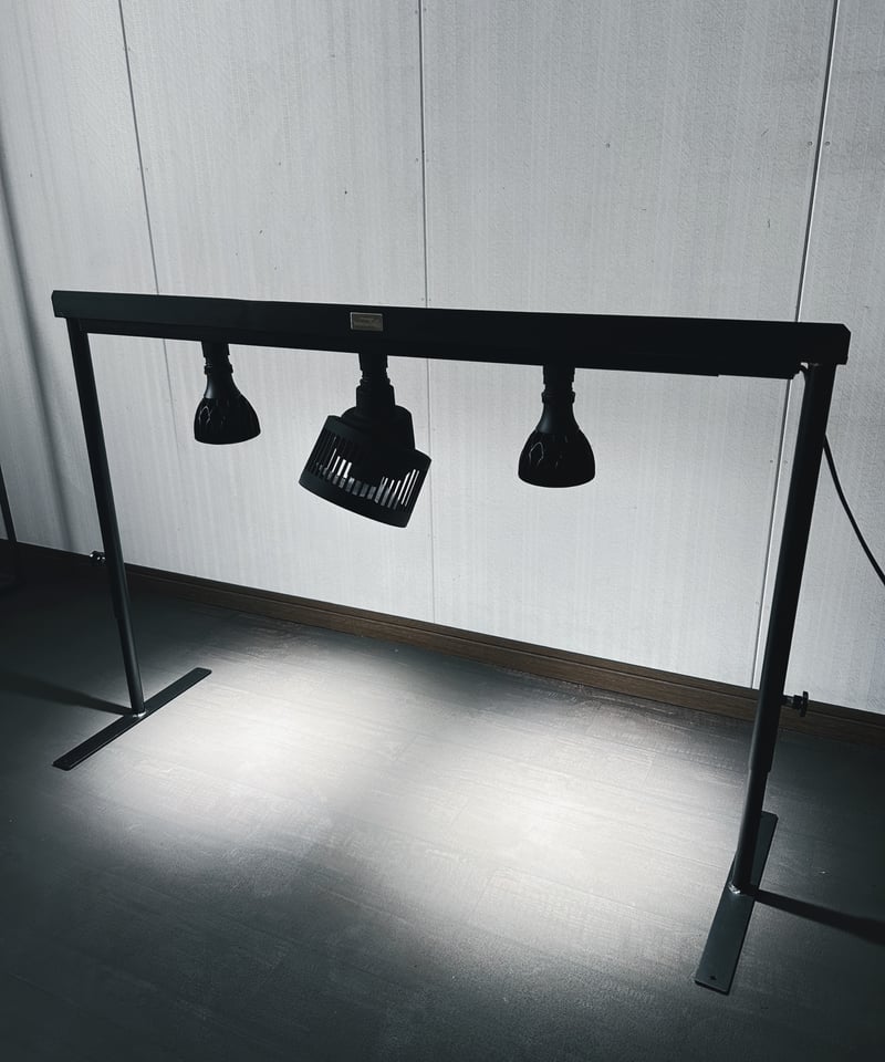 PS-12 ライトレールスタンド 植物育成 | アイアンガレージhimenosuke