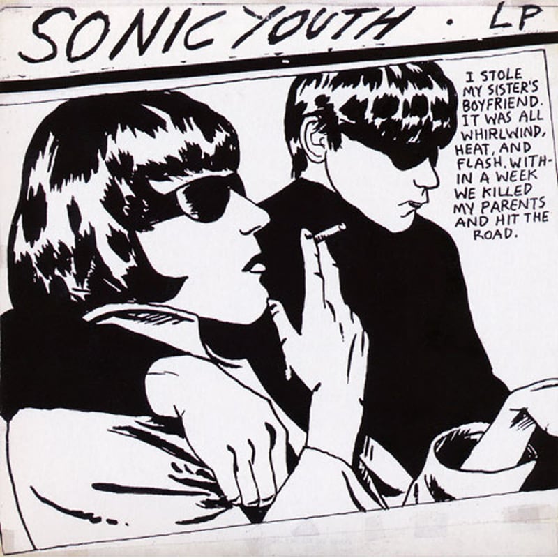 公式新品】 SONIC YOUTH - GOO ALBUM COVER ソニックユースTシャ