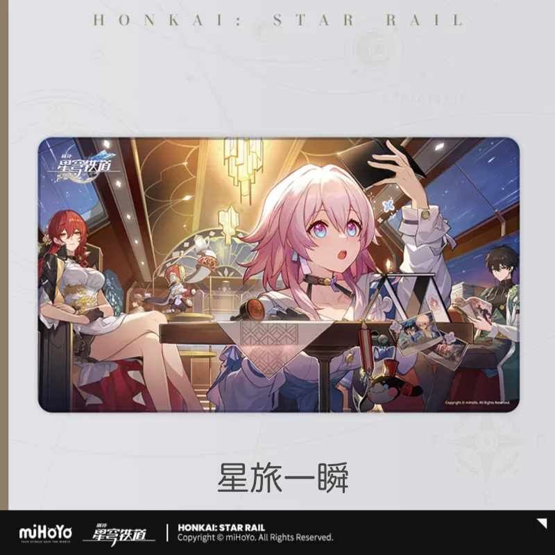 崩スタ公式店】キービジュアル デスクマット 60元 | ちゃぱん