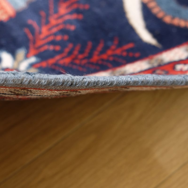 インド 手織り絨毯 シルク ＜約60 x 103 ㎝＞ 象 | インド雑貨のお店