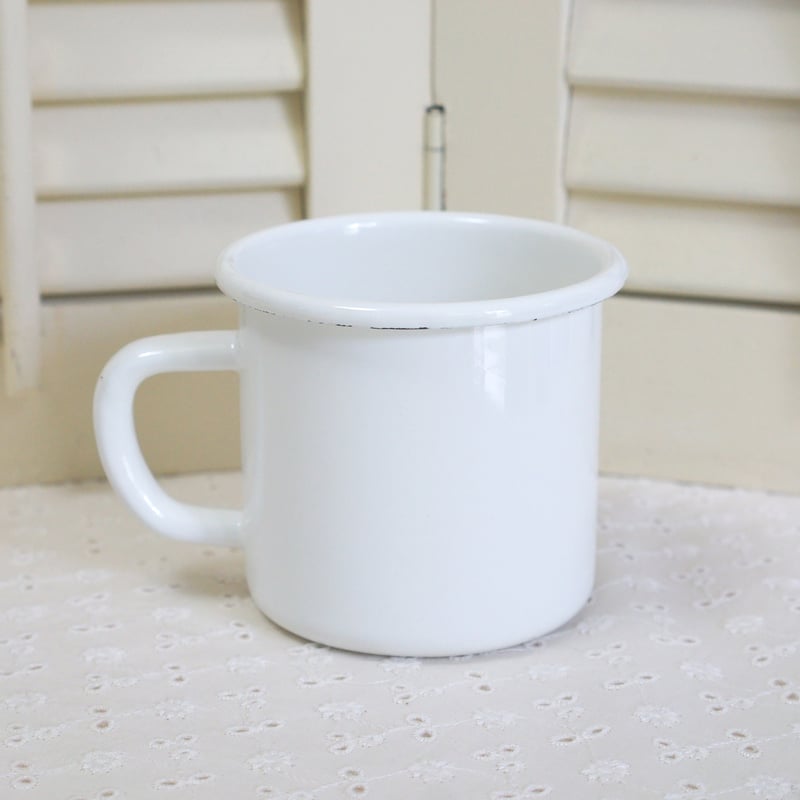 イマン スミレ マグカップ ホーロー | Frenchchic