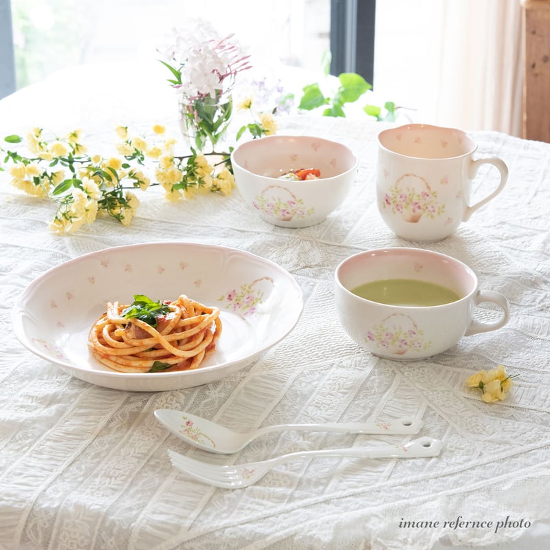イマン ローズバスケット パスタプレート | Frenchchic