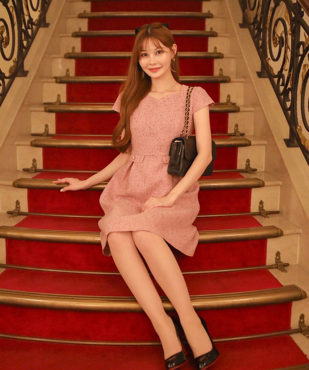 tweed one piece（Camellia） | Marry me