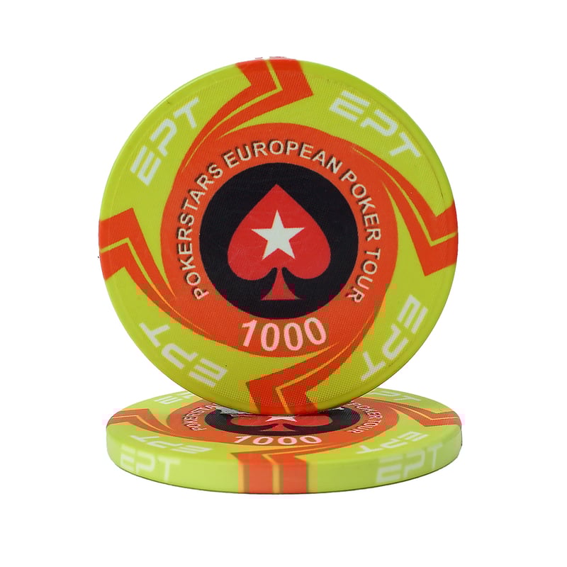 EPT ポーカーチップ 25枚セット | Poker Goods Production