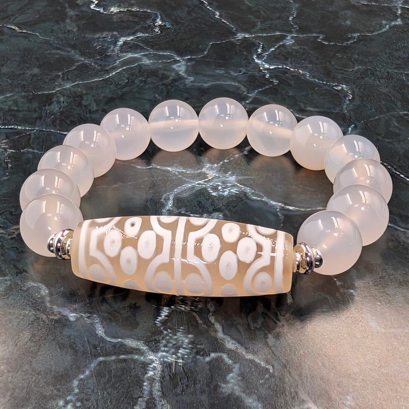 数量限定品《大智増長・功名利益の極光天珠》三十六眼天珠ブレスレット