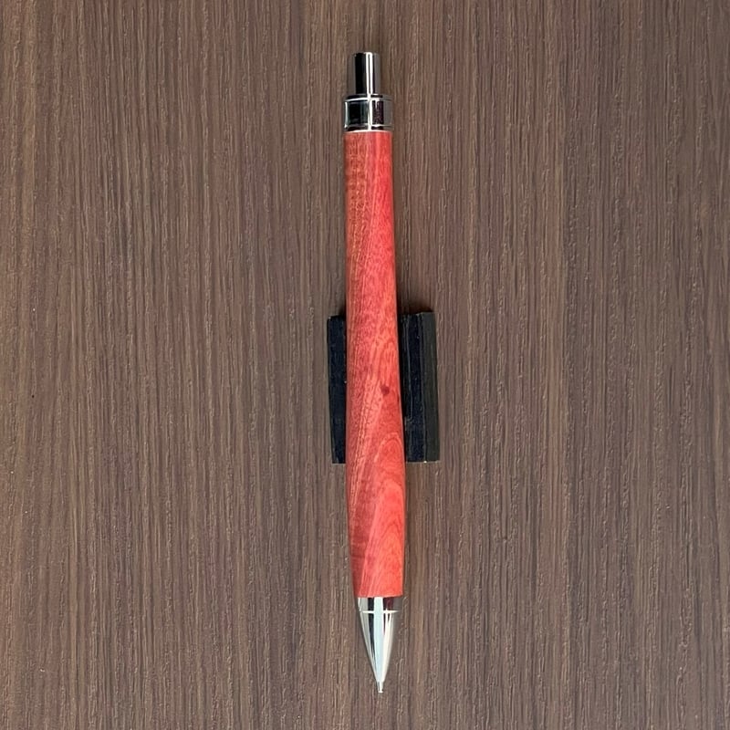 ピンクアイボリー縮杢/PINK Tiger(ピンクタイガー)UMA12木軸シャープ