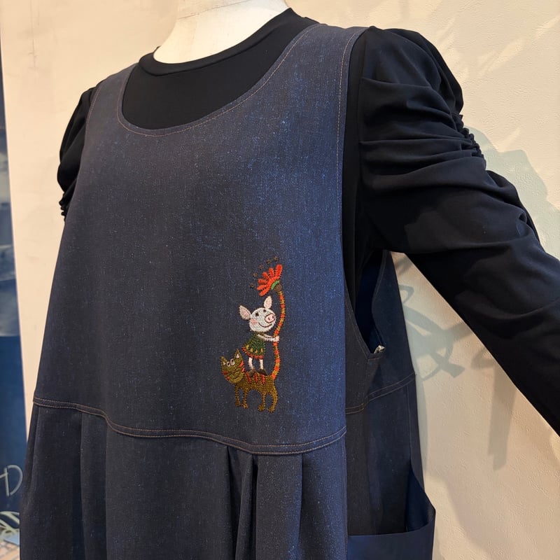 アルベロベロ ジャンパースカート（フリーサイズ） | さえら POTECHINO