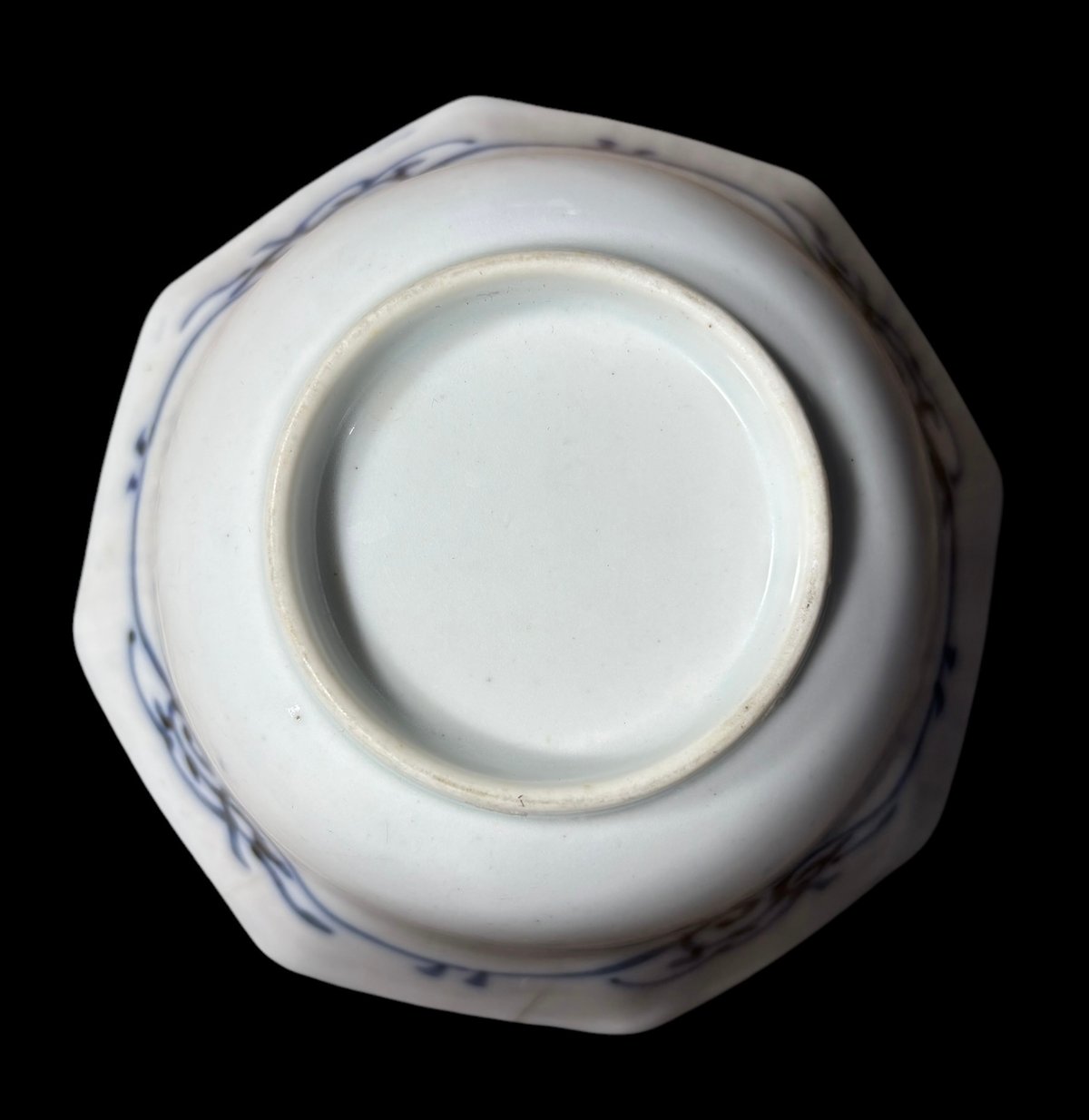 染付 八角鉢 [草花文絵] 小鉢 盛り皿 飾り皿 深鉢 器 和食器 伊万里