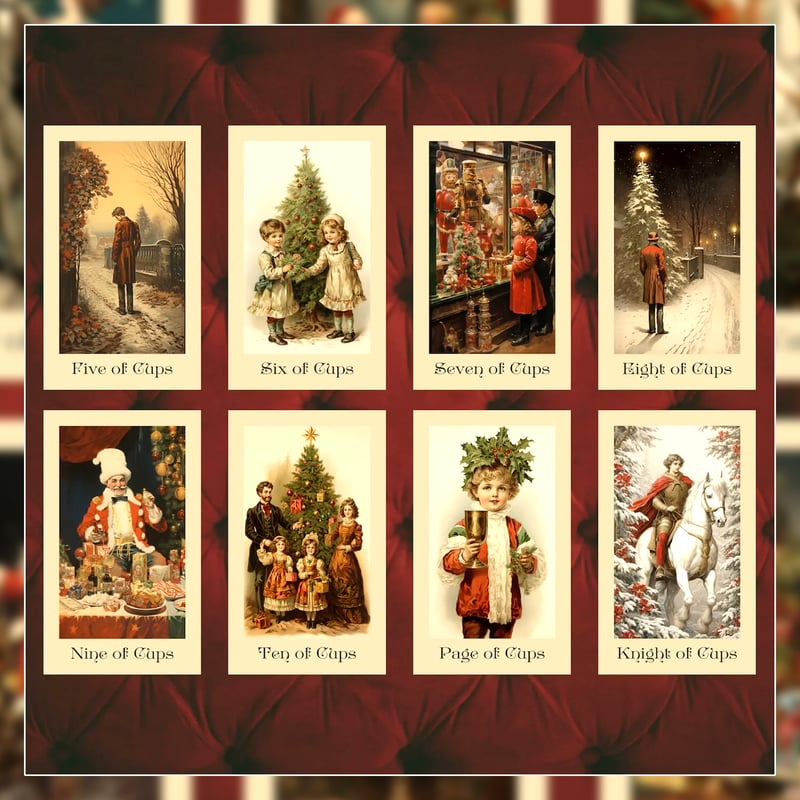 The Vintage Christmas Tarot【タロットカード】 | musemuse