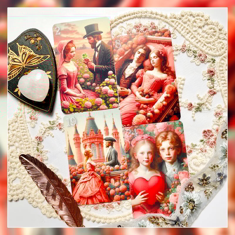 Romantic Rose Lenormand 【ルノルマンカード】 | musemuse