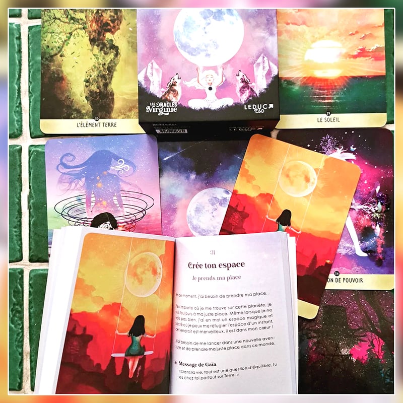 フランス語】Le Divin oracle de Gaïa【オラクルカード】 | musemuse