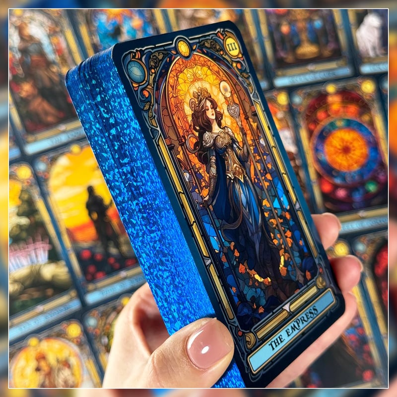 予約商品】Stained Glass Tarot Cards【タロットカード】 | muse
