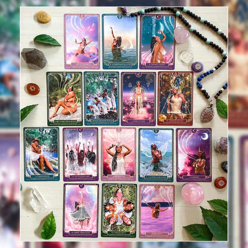 予約商品】Elemental Empath Oracle Deck【オラクルカード】 | m