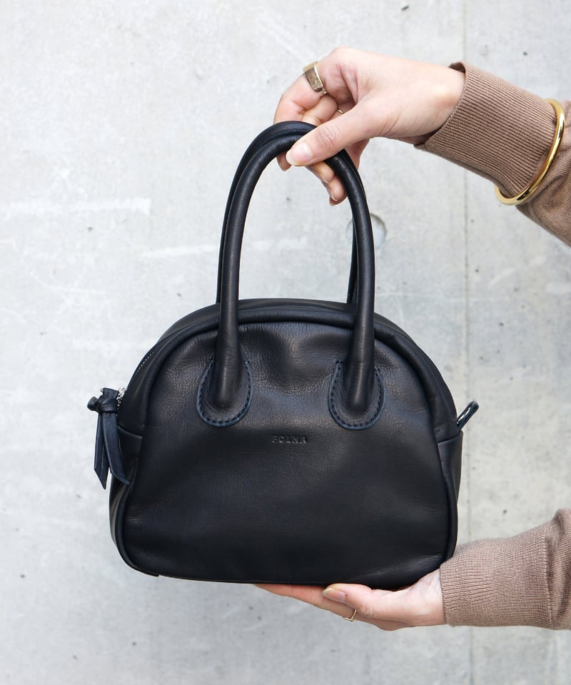 FOLNA RD ソフトレザー2WAYアールボストンバッグ / No.083340-E / B