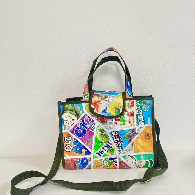 パッチワークトート「クレイジー2ウェイ」 | Coco&K.