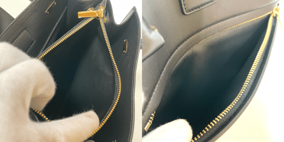 Salvatore Ferragamo ガンチーニ ジュリエット ハンドバッグ ブラック