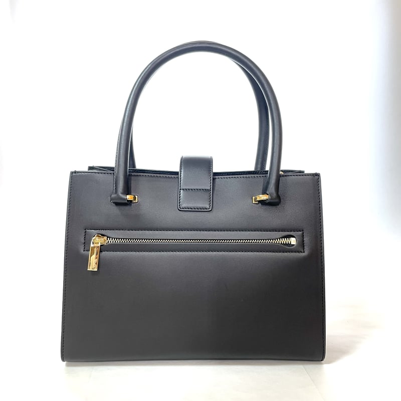 Salvatore Ferragamo ガンチーニ ジュリエット ハンドバッグ ブラック