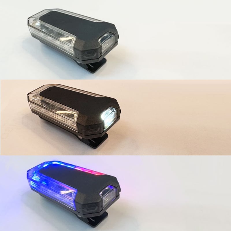 クリップで簡単装着🎵 ショルダーライト 警告灯 安全ショルダー ライト