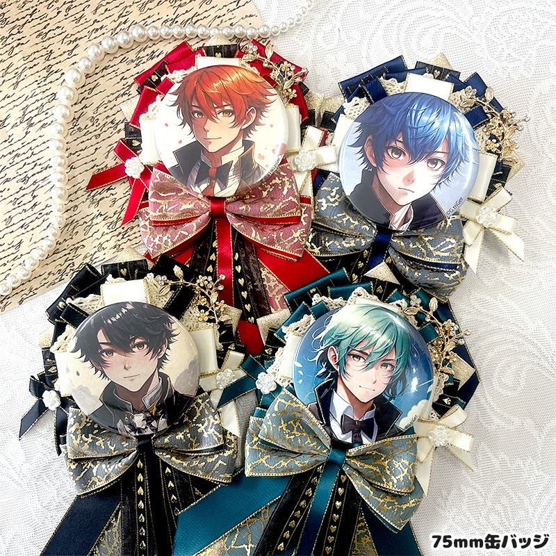 缶バッジ 痛ロゼット 推し活グッズ】マグネット痛ロゼット vol.2 | G