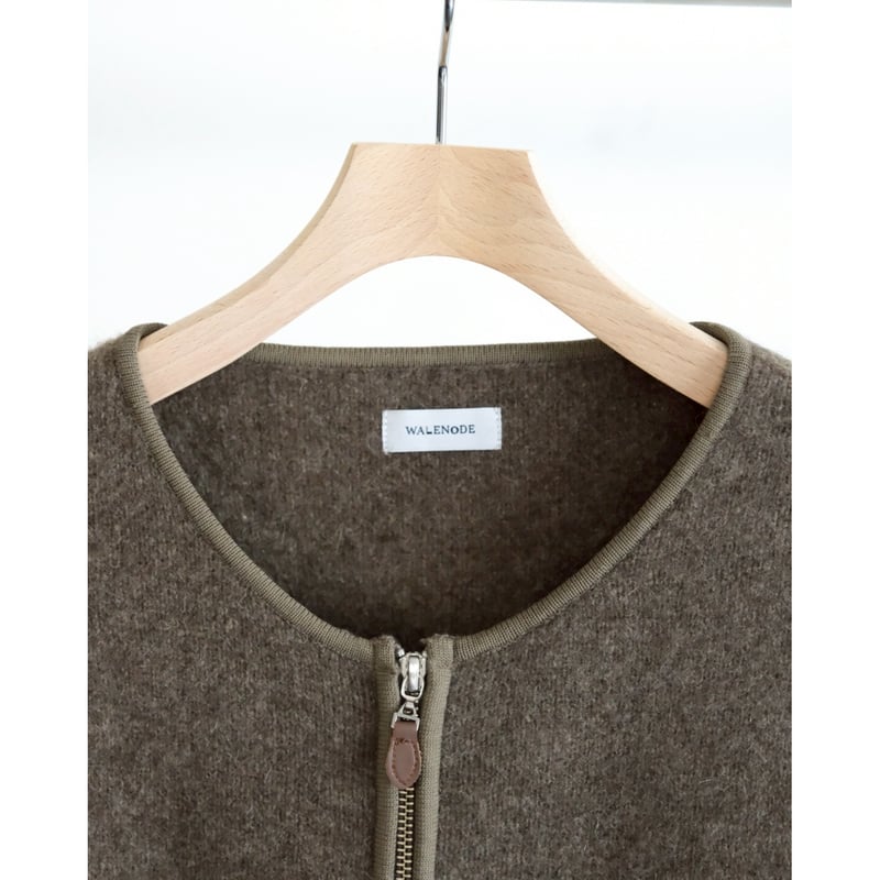 WALENODE innocent YAK Zip-up vest | MusterWerk