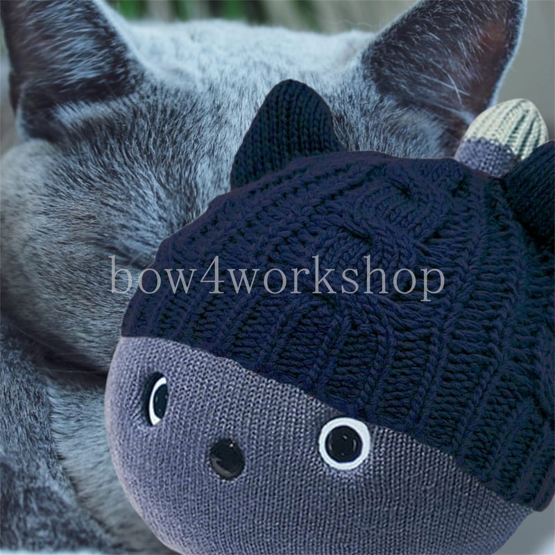 NICOBO（ニコボ）のアクセサリー ネコちゃんのニット帽子